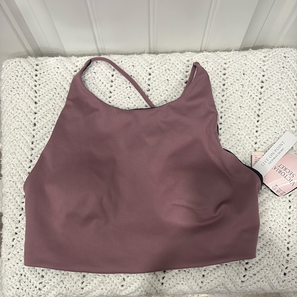 Victoria secrets live on point Mauve Sports Bra